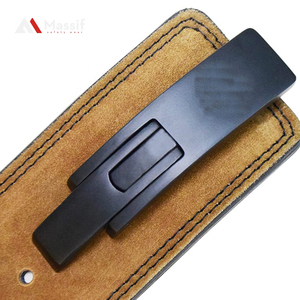 Gym professionnelle entraînement Fitness haltérophilie cuir trempage ceinture sport divertissement cuir vachette matériel - Product Image 4
