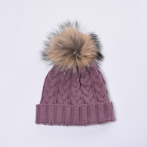 หมวกไหมพรมอะคริลิคให้ความอบอุ่นในฤดูหนาวสำหรับผู้หญิงมีหลายสีให้เลือกดีไซน์แฟชั่นสไตล์เกาหลี - Product Image 3