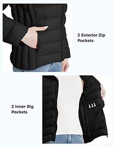 Chaqueta acolchada de lona ligera de calle alta para mujer, abrigo de invierno corto empacable de alta calidad, chaqueta con capucha a prueba de viento para hombre - Product Image 4