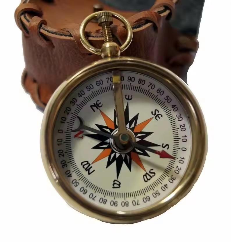 Latón brillante y marrón