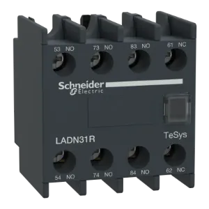 Bloc de contact auxiliaire Schneider Electric LADN31R pour utilisation avec les contacteurs - Product Image 1