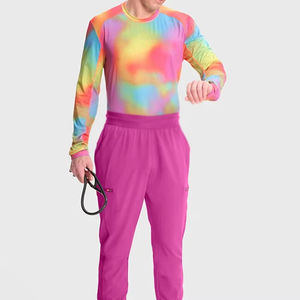 Uniforme de travail médical de haute qualité, sous-vêtement d'infirmière en polyester et élasthanne, sous-vêtements de travail pour hommes, uniformes d'infirmière, vêtements médicaux pour hommes - Product Image 6