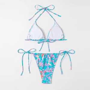 Prix raisonnable ensemble de bikini pour femmes dernière mode haut anti-rides de haute qualité tendance avec le meilleur design ensemble de bikini pour femmes - Product Image 2