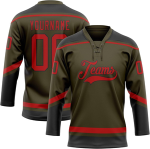 Uniforme personalizado de hockey sobre hielo para hombre 100% poliéster de secado rápido a prueba de viento jersey de hockey sobre hielo para hombre 2025 - Product Image 6