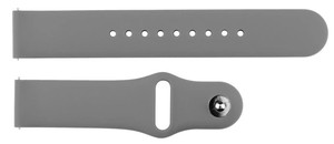 JD1606 Gray Unisex Sports <b>Watch</b> Band Soft Lightweight Breathable Comfortable Adjustable Water-Resistant Silicone 20-22mm <b>Watch</b> - Product Image 2