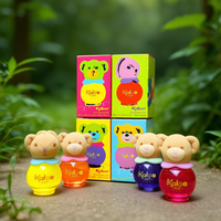 Kaloo Pop - Coffret de 4 mini-parfums roll-on non alcoolisés aux senteurs fruitées pour enfants et bébés - Eau de parfum