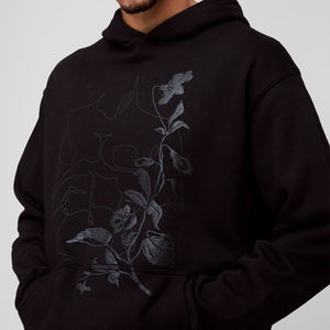 Street Wear Heavy Weight Oversized Men Puff Printed Hoodie Algodón Oversized Puff Print Hoodie para niños - Product Image 2