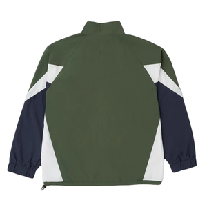 Vente en gros de haute qualité coupe-vent vêtements de sport en polyester panneau en nylon bandes à glissière ensemble de survêtement pour femmes service OEM - Product Image 4