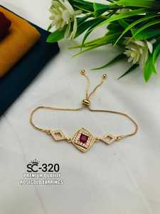 Pulseras de tenis personalizadas, de latón, 18K, chapado en oro/oro blanco, MARQUESA, corte de circonia - Product Image 6