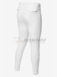 Pantalones ajustados elásticos para hombre, elegantes pantalones de equitación ecuestre, pantalones de entrenamiento transpirables duraderos - Product Image 5