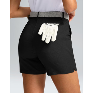 Shorts de golf personnalisables pour femmes Shorts de haute qualité pour femmes Nouveau design Poches latérales Respirant Coton Basique avec confort - Product Image 2