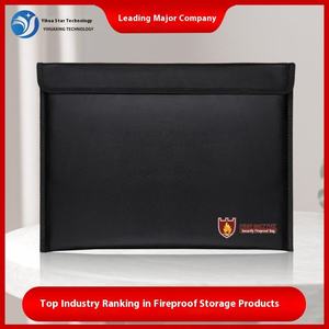 Borsa Portadocumenti in Fibra di Vetro Ignifuga e Impermeabile, Custodia Orizzontale Antiesplosione con Chiusura in Velcro - Product Image 3