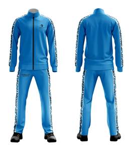 Unisex Sweatsuits Manufacturer Heavyweight Blank Oversized Zipper <b>Jacket</b> and Sweatpants Sets Custom Men's Tracksuit - Product Image 6