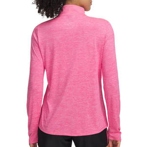 Sudadera personalizada OEM de manga larga de tela de poliéster 100%, ropa informal, sudadera transpirable antiarrugas y sudaderas con capucha para mujer - Product Image 2