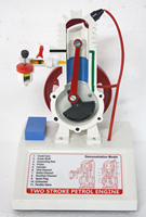 Motor de Gasolina de Dos Tiempos, Modelo de Cuatro Cilindros, Motor de Combustión Interna, Material de Aluminio, Origen Haryana, OEM Personalizable