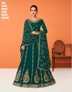 ชุดราตรีผ้าไหมแท้ปักลวดลายล่าสุด - Product Image 2