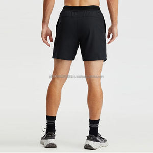 OEM Men's Casual Gym <b>Shorts</b> Sustainable Loose Summer Beach <b>Shorts</b> with Solid Pattern <b>Decoration</b> Pockets Size 6XL - Product Image 4