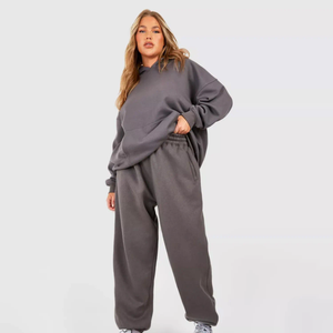 Survêtement de jogging unisexe en molleton 100 % coton délavé à l'acide pour la maternité et l'entraînement - Product Image 1