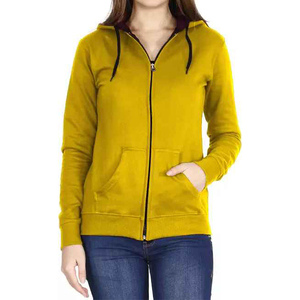 เสื้อมีฮู้ดสำหรับผู้หญิงผ้าฟลีซผ้าฝ้ายลำลองสำหรับฤดูหนาวโลโก้แบบกำหนดเอง - Product Image 5