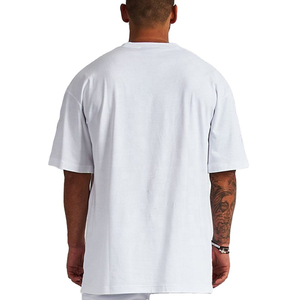 Camiseta lisa de algodón 100% de la mejor calidad para hombre, serigrafía personalizada, cuello redondo, Ecológico, secado rápido, ajuste holgado - Product Image 4
