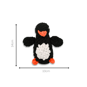 Jouet en corde Kaixin Penguin, jouet durable de style dessin animé avec un design unique de pingouin - Product Image 4