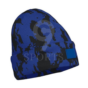 Pakistan Manufacture 100% <b>Wool</b> Jacquard <b>Beanie</b> Hats Latest Style Solid Plain Color Custom Logo for Adults - Product Image 4
