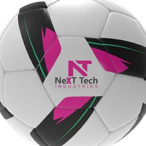 Next Tech Nouveau style Technologie hybride de football Ballon de match professionnel Matériau de texture en TPU Conception personnalisée et logo personnalisé - Product Image 2
