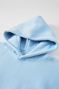 เสื้อฮู้ดฮิปฮอปผ้าฝ้าย100% สีต่างๆของผู้หญิงเสื้อฮู้ดฮิปฮอปสุดหรูเสื้อครอปทรงหลวมโอเวอร์ไซส์ - Product Image 4