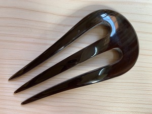 Polished <b>Finish</b> Buffalo Horn <b>Hair</b> Pins for Women's Ox Horn <b>Hair</b> Styling <b>Stick</b> Natural Accessory - Product Image 2