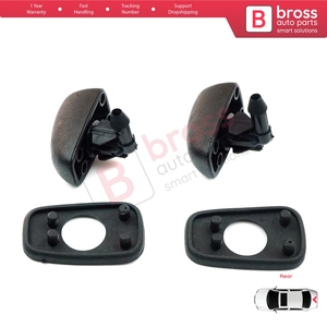 BSP523 2 Pièces Buses de pulvérisation d'eau pour lave-glace arrière pour R19 1988-2000 3/5 portes HB 7700793609 - Product Image 3