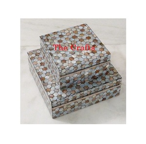 Joyero de madera de diseño clásico con caja de almacenamiento de joyería de decoración del hogar de calidad superior a baja tasa - Product Image 6
