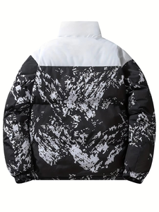 Veste matelassée d'hiver pour homme de qualité supérieure, vente en gros de mode, coupe-vent, chaude, veste à bulles, OEM, vestes à bulles pour homme - Product Image 2