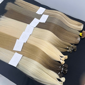 Meilleurs produits-Meilleure vente-Couleur tendance à la mode-Cheveux de trame de couleur mélangée de haute qualité, extensions de cheveux de kératine (pointe plate-pointe en U) - Product Image 5