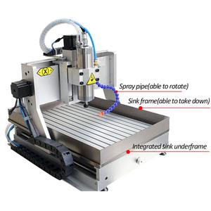 Fresadora CNC de 2200W 6090 con Puerto USB, 4º Eje y Dispositivo de Enfriamiento, Máquina de Grabado, Perforación y Fresado para Diversos Productos - Product Image 4