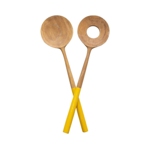 La mejor opción, utensilios de servidor de ensalada larga de madera de alta calidad, artículos de cocina para el hogar, venta al por mayor de Vietnam - Product Image 4