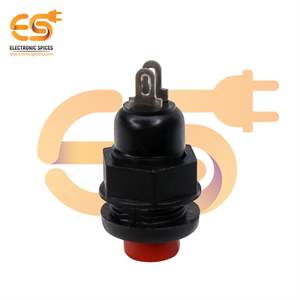 Paquete de 100 interruptores de bocina roja de servicio pesado Empuje momentáneo para encendido Máx. Corriente 10A - Product Image 1