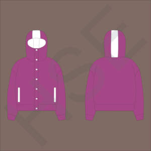 Sudadera con Capucha y Media Cremallera para Hombre, Chaqueta Casual con Capucha y Bolsillo, Cortavientos y Cálida - Product Image 3