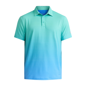 Chemises polo d'été de couleur unie, personnalisées, à la mode, élégantes et imprimées sur toute la surface Chemises polo Slim Fit pour hommes de BD - Product Image 5