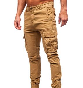 Pantalones Cargo de hombre a la moda para hombre, pantalones Cargo transpirables de secado rápido, pantalones Cargo de material de algodón para hombre - Product Image 4