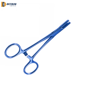 Outil de perçage corporel en acier chirurgical Pince de perçage à tête droite Pince Kit de suture Instrument médical - Product Image 4