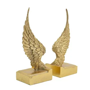 Figura Decorativa de Metal con Diseño Religioso de Animales, Decoración Moderna de Alta Gama para el Hogar, Escultura Chapada en Oro con Técnica de Fundición - Product Image 3