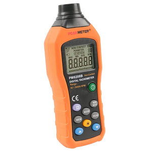 PEAK <strong>METER</strong> PM6208B Digital Non-Contact Tachometer Rpm Speed <strong>Meter</strong> - Product Image 2