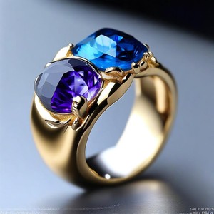 Bagues classiques en argent sterling 925 avec pierres précieuses multiples pour bague de pierres précieuses cadeau pour femme pour femme - Product Image 4