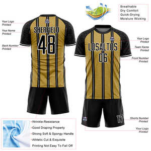 Uniforme de football vente en gros de kits de séchage rapide légers et respirants authentiques conçus pour les écoles de football et les clubs professionnels - Product Image 2