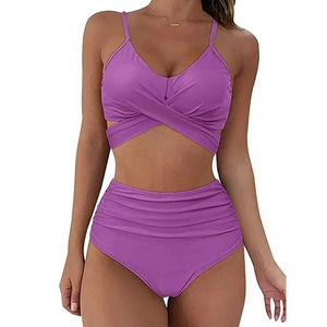 Bikini de Tres Piezas para Mujer, Estampado Animal, Espalda Descubierta, Cintura Alta, Impresión por Sublimación, Sexy, Transpirable, de Secado Rápido y Elegante, Última Tendencia - Product Image 4