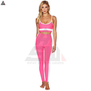 Conjunto de Yoga de Cintura Alta para Mujer, Talla Grande, Color Sólido, Personalizado, Ropa Deportiva para Gimnasio, Secado Rápido - Product Image 5