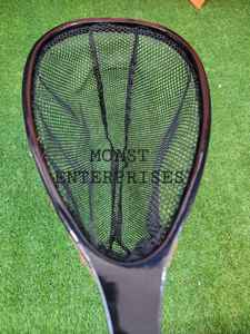 Cheap Price Wooden <b>Fly</b> Fishing Trout Landing <b>Net</b> With Naylon and Mesh <b>Net</b> and Long Elastic Hanging Hook - Product Image 4