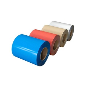 Bobine d'acier galvanisé prélaqué PPGL, prépeint AZ150, haute brillance, résistant à la corrosion, matériau de toiture et de revêtement pour l'exportation - Product Image 1