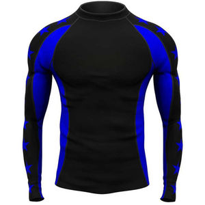 Camiseta de Protección Solar Transpirable de Alta Calidad para Hombre, para Buceo y Deportes Acuáticos, Material de Poliéster/Algodón - Product Image 2