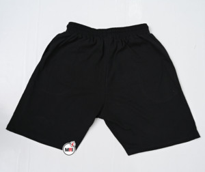 Pantalones cortos informales de nueva marca para hombre, de secado rápido y transpirables, color negro único con bordado de apliques cortos, hechos a medida - Product Image 2